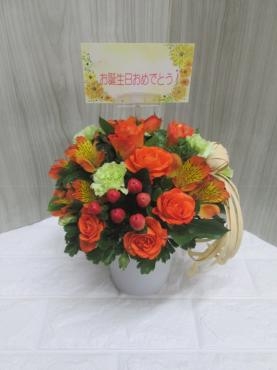 オレンジと黄色系　の商品「美園フラワー」（北海道札幌市豊平区の花屋）のギャラリー写真
